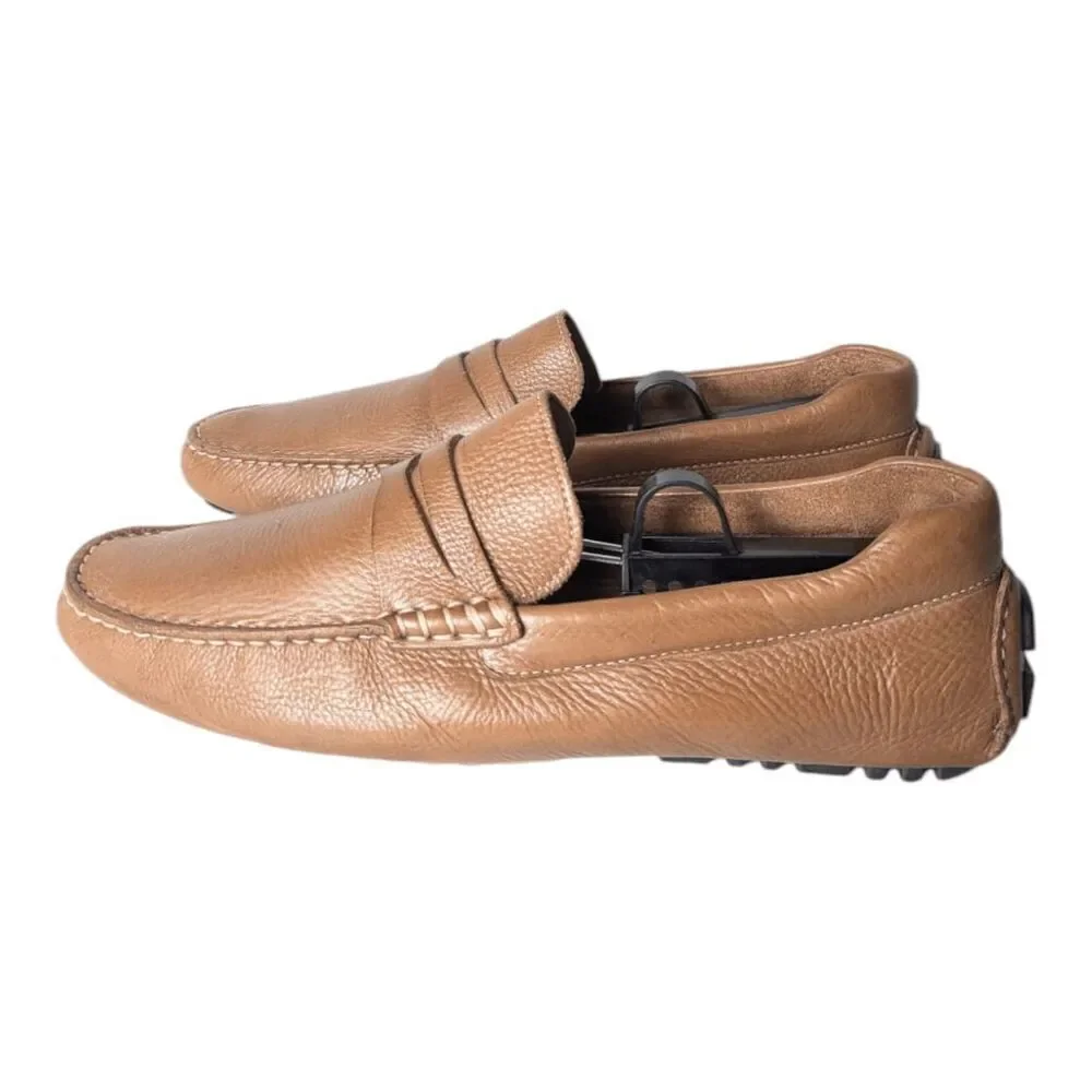 NORDSTROM Brody Brown Leather Loafer Size 9M